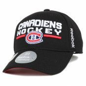 Reebok - NHL Svart flexfit Keps - Montreal Canadiens Locker Room 3 Flexfit @ Hatstore