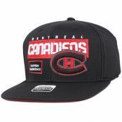 Reebok - NHL Svart snapback Keps - Montreal Canadiens Cool N Dry Snapback @ Hatstore