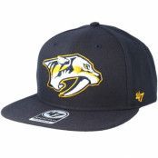 47 Brand - NHL Blå snapback Keps - Nashville Predators Sure Shot Navy Snapback @ Hatstore