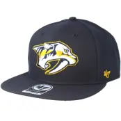 47 Brand - NHL Blå snapback Keps - Nashville Predators Sure Shot Navy Snapback @ Hatstore