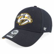 47 Brand - NHL Svart adjustable Keps - Nashville Predators Ballpark Mvp Navy Adjustable @ Hatstore