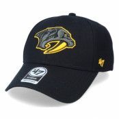 47 Brand - NHL Svart adjustable Keps - Nashville Predators Mvp Black/Yellow Outline Adjustable @ Hatstore