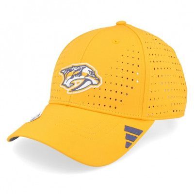 Adidas - NHL Gul adjustable Keps - Nashville Predators NHL Structured Gold Adjustable @ Hatstore