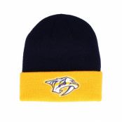 Adidas - NHL Svart cuff Beanie - Nashville Predators Cuffed Black/Yellow Cuff @ Hatstore