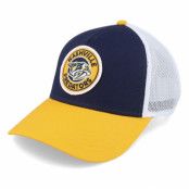 American Needle - NHL Blå trucker Keps - Nashville Predators Valin White/Navy/Gold Trucker @ Hatstore