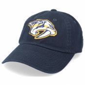 American Needle - NHL Blå unconstructed Keps - Nashville Predators Nashville Predators Blue Line Navy Dad Cap @ Hatstore