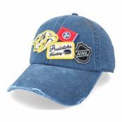 American Needle - NHL Blå unconstructed Keps - Nashville Predators Nashville Predators  Navy Dad Cap @ Hatstore