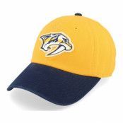 American Needle - NHL Gul adjustable Keps - Nashville Predators Blue Line Gold/Navy Adjustable @ Hatstore