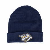 Fanatics - NHL Blå cuff Beanie - Nashville Predators Core Beanie Navy Cuff @ Hatstore