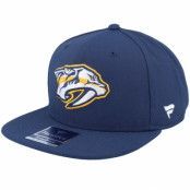 Fanatics - NHL Blå snapback Keps - Nashville Predators Core Navy Snapback @ Hatstore