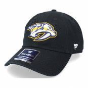 Fanatics - NHL Svart unconstructed Keps - Nashville Predators Primary Logo Core Black Dad Cap @ Hatstore