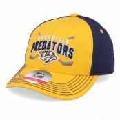 Keps Kids Nashville Predators Fan Faceoff Yellow/Black Adjustable - Outerstuff - Gul Barnkeps