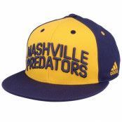 Keps Nashville Predators Flat Brim Yellow/Navy Snapback - Adidas - Gul Snapback