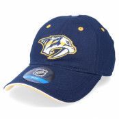 Outerstuff - NHL Blå adjustable Keps - Kids Nashville Predators Fashion Logo Slouch Navy  Dad Cap @ Hatstore