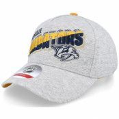 Outerstuff - NHL Grå adjustable Keps - Nashville Predators Overload Heather Procurve Grey Adjustable @ Hatstore