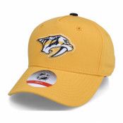 Outerstuff - NHL Gul adjustable Keps - Kids Nashville Predators Precurved Gold Adjustable @ Hatstore