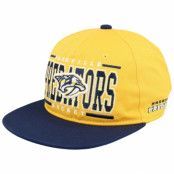 Outerstuff - NHL Gul snapback Keps - Kids Nashville Predators Logo Flatbrim Cap Gold/Navy Snapback @ Hatstore