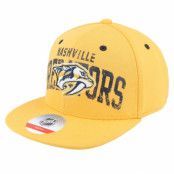 Outerstuff - NHL Gul snapback Keps - Nashville Predators Life Style Printed Flatbrim Yellow Snapback @ Hatstore