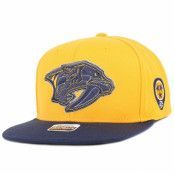 Reebok - NHL Gul snapback Keps - Nashville Predators Two Tone Yellow/Navy Snapback @ Hatstore