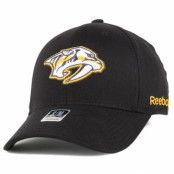 Reebok - NHL Svart flexfit Keps - Nashville Predators BL Black Flexfit @ Hatstore