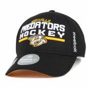 Reebok - NHL Svart flexfit Keps - Nashville Predators Locker Room 3 Flexfit @ Hatstore