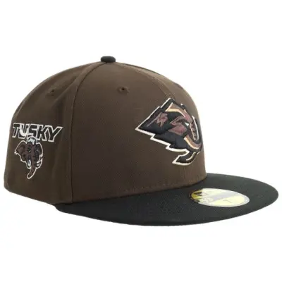 New Era - NHL Brun fitted Keps - Hatstore Exclusive x Utah Mammoth 59FIFTY Walnut/Black Fitted @ Hatstore