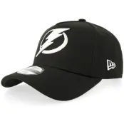 New Era - NHL Svart adjustable Keps - Kids Hatstore Exclusive x Tampa Bay Lightning 9FORTY Black A-frame Adjustable @ Hatstore