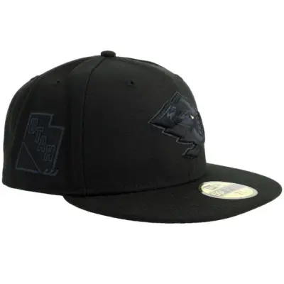New Era - NHL Svart fitted Keps - Hatstore Exclusive x Utah Mammoth 59FIFTY Black Metallic Fitted @ Hatstore