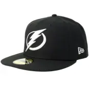 New Era - NHL Svart fitted Keps - Tampa Bay Lightning 59FIFTY Black Fitted @ Hatstore