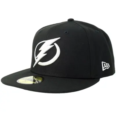 New Era - NHL Svart fitted Keps - Tampa Bay Lightning 59FIFTY Black Fitted @ Hatstore