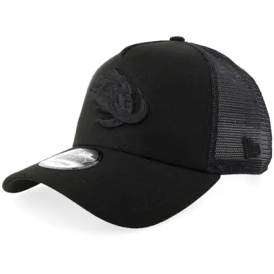New Era - NHL Svart trucker Keps - Hatstore Exclusive x Utah Mammoth 9FORTY Black A-frame Trucker @ Hatstore