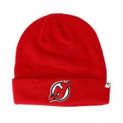 47 Brand - NHL Röd cuff Beanie - New Jersey Devils Raised Knit Red Cuff @ Hatstore