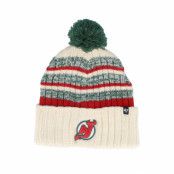 47 Brand - NHL Vit pom Beanie - New Jersey Devils NHL Tavern 47 Knit Natural Pom @ Hatstore