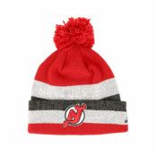 Adidas - NHL Röd pom Beanie - New Jersey Devils Juliet Tuft Knitted Pom @ Hatstore