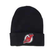 American Needle - NHL Svart cuff Beanie - New Jersey Devils Knit NHL Black Cuff @ Hatstore