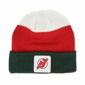 Fanatics - NHL Grön cuff Beanie - New Jersey Devils Showboat Green/Red/White Cuff @ Hatstore