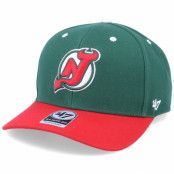 47 Brand - NHL Grön adjustable Keps - New Jersey Devils Cold Zone Mvp DP Replica Dark Green/Red Adjustable @ Hatstore