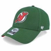 47 Brand - NHL Grön adjustable Keps - New Jersey Devils NHL Vint. S.shot'47 Mvp Dark Green Adjustable @ Hatstore