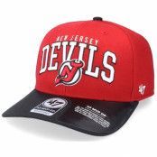 47 Brand - NHL Röd adjustable Keps - New Jersey Devils Mccaw MVP Red/Black Adjustable @ Hatstore