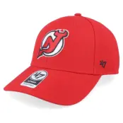 47 Brand - NHL Röd adjustable Keps - New Jersey Devils Mvp Red Adjustable @ Hatstore