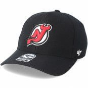 47 Brand - NHL Svart flexfit Keps - New Jersey Devils Contender Black Flexfit @ Hatstore