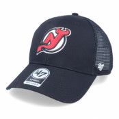 47 Brand - NHL Svart trucker Keps - New Jersey Devils Branson 47 Mvp Mesh Black/Black Trucker @ Hatstore