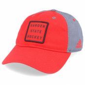 Adidas - NHL Röd unconstructed Keps - New Jersey Devils Cotton Slouch Red/Grey Adjustable @ Hatstore