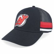 American Needle - NHL Svart trucker Keps - New Jersey Devils Hotfoot Black Trucker @ Hatstore