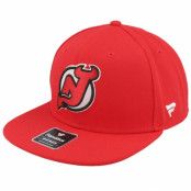 Fanatics - NHL Röd snapback Keps - New Jersey Devils Primary Logo Red Snapback @ Hatstore