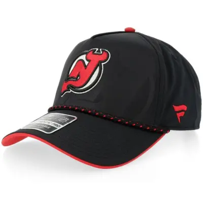 Fanatics - NHL Svart adjustable Keps - New Jersey Devils Draft 1 Black/Red A-Frame Adjustable @ Hatstore