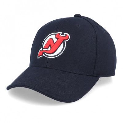Fanatics - NHL Svart adjustable Keps - New Jersey Devils Value Core Structured Black Adjustable @ Hatstore