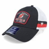 Fanatics - NHL Svart trucker Keps - New Jersey Devils Structured Black/Red Trucker @ Hatstore