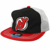 Keps Kids New Jersey Devils Black/Red Trucker - Outerstuff - Svart Barnkeps