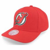 Mitchell&Ness - NHL Röd adjustable Keps - New Jersey Devils Team Ground 2.0 Pro Red Adjustable @ Hatstore